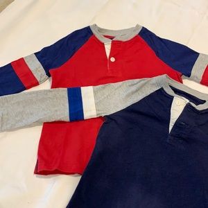 Gap Kids Long Sleeve Shirts XS - Quantity - 2